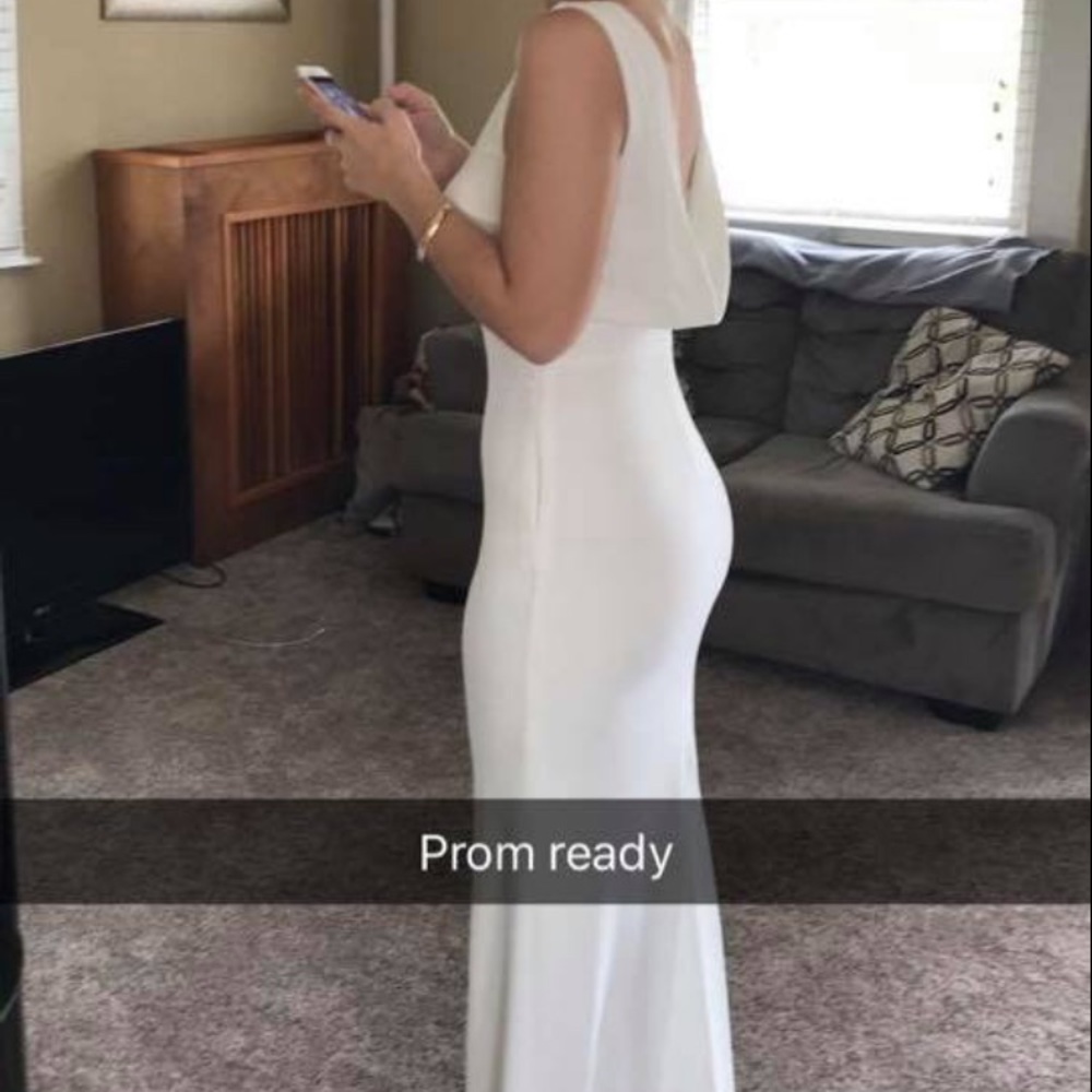 White Prom Dress
